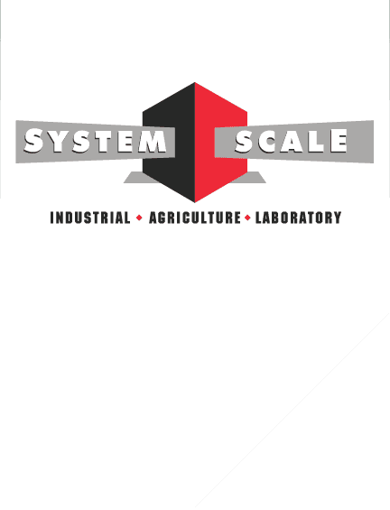 system scale logo on a bookmark chevron