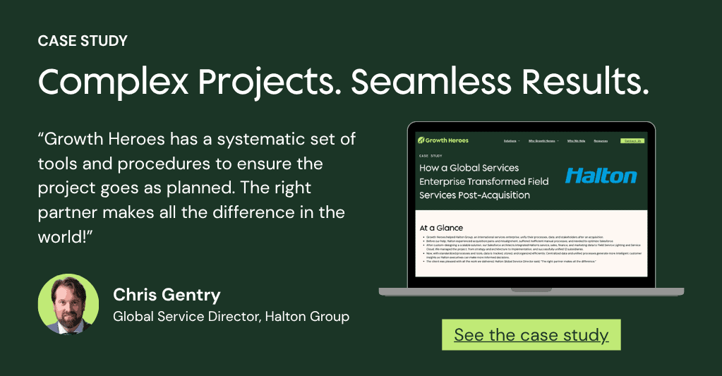 Field Service Case Study | Growth Heroes