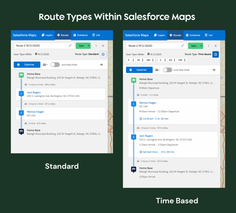 Salesforce Maps Features and Use Cases | Optimize Field Operations
