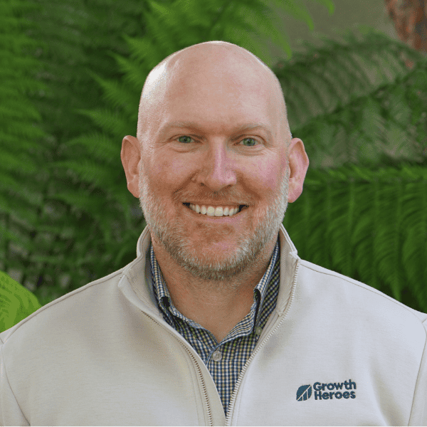 Headshot of Growth Heroes CEO, Jim Bartek